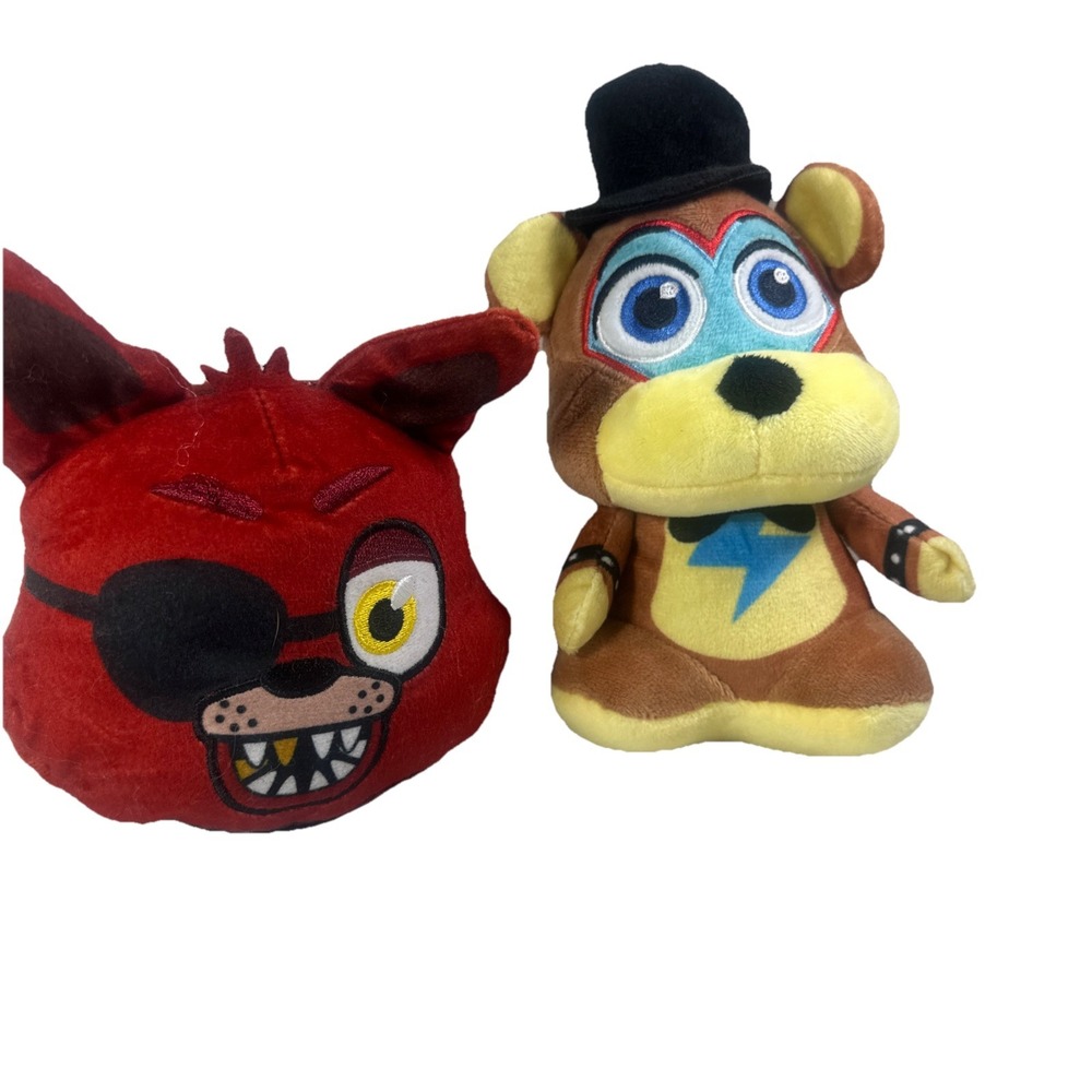 Lot Of 2 Five Nights At Freddy's Plush Animal Reversible Plush Funko